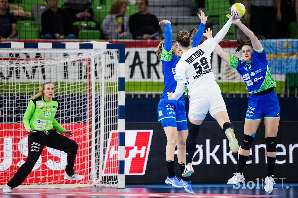 EHF Euro2022: Slovenija - Madžarska, slovenska ženska rokometna reprezentanca