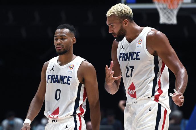 Francija, Rudy Gobert, Elie Okobo | Elie Okobo in Rudy Gobert. | Foto Guliver Image