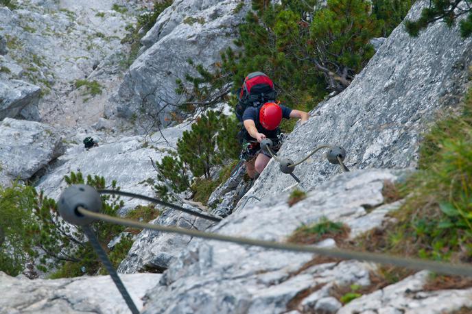 ferata plezanje | Obtožnica ga bremeni storitve kaznivega dejanja povzročitve splošne nevarnosti, pri čemer je bila posledica njegovega malomarnega ravnanja smrt ene osebe. | Foto Shutterstock