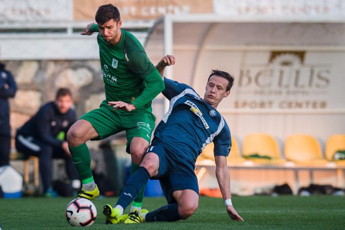 Med najboljšimi na igrišču je bil povratnik v ekipo Olimpije Rok Kronaveter. | Foto: NK Olimpija Ljubljana