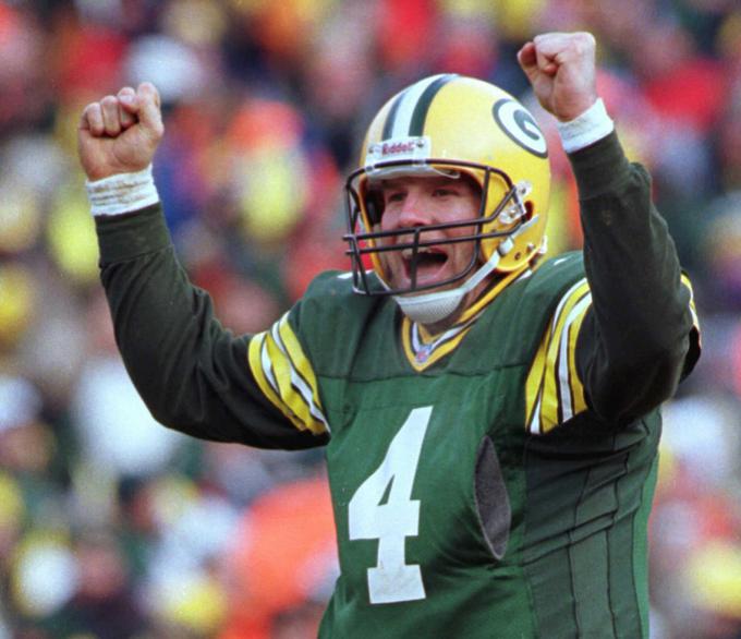 Brett Favre je bil v času igranja za Green Bay Packers eden najbolj priljubljenih v ligi NFL. | Foto: Guliverimage