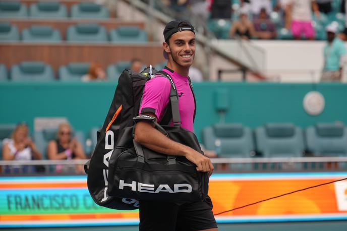 Francisco Cerundolo | Francisco Cerundolo je postal najnižje uvrščeni igralec (103. mesto na lestvici ATP) v zgodovini tega turnirja, ki se je uvrstil v polfinale. | Foto Guliverimage