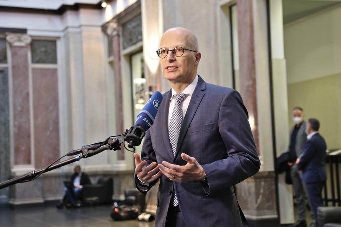 Župan Peter Tschentscher opozarja, da je mesto Hamburg že zdaj tarča ruskih kibernetskih napadov. | Foto: Guliverimage