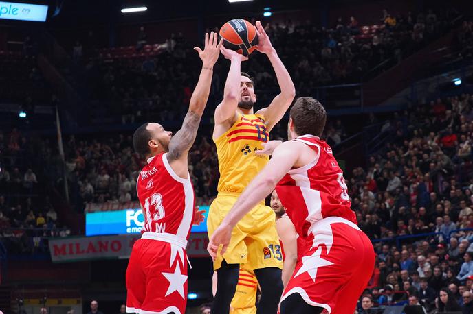 evroliga Barcelona Olimpija Milano | Crvena zvezda je na gostovanju v Berlinu lovila pomembno zmago, a na koncu ostala brez nje. Mike Tobey je na parketu preživel le slabe tri minute in vknjižil tri točke. | Foto Guliverimage