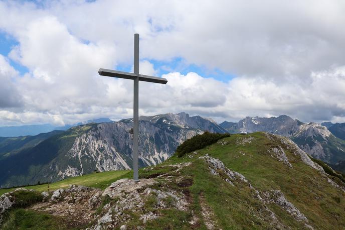 Grüner See Messnerin | Pogled z vrha Messnerina (1.835 m). | Foto Matej Podgoršek