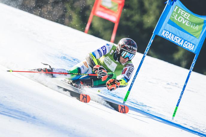 Vitranc Žan Kranjec popravljeni | Žan Kranjec je zelo dobro opravil prvo vožnjo, slabše drugo. | Foto Grega Valančič/Sportida