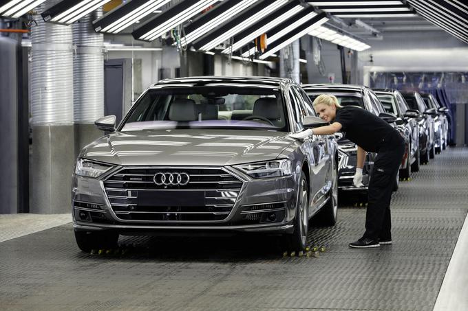 Novi A8 bo najpomembnejša Audijeva novost letošnjega leta. | Foto: Audi