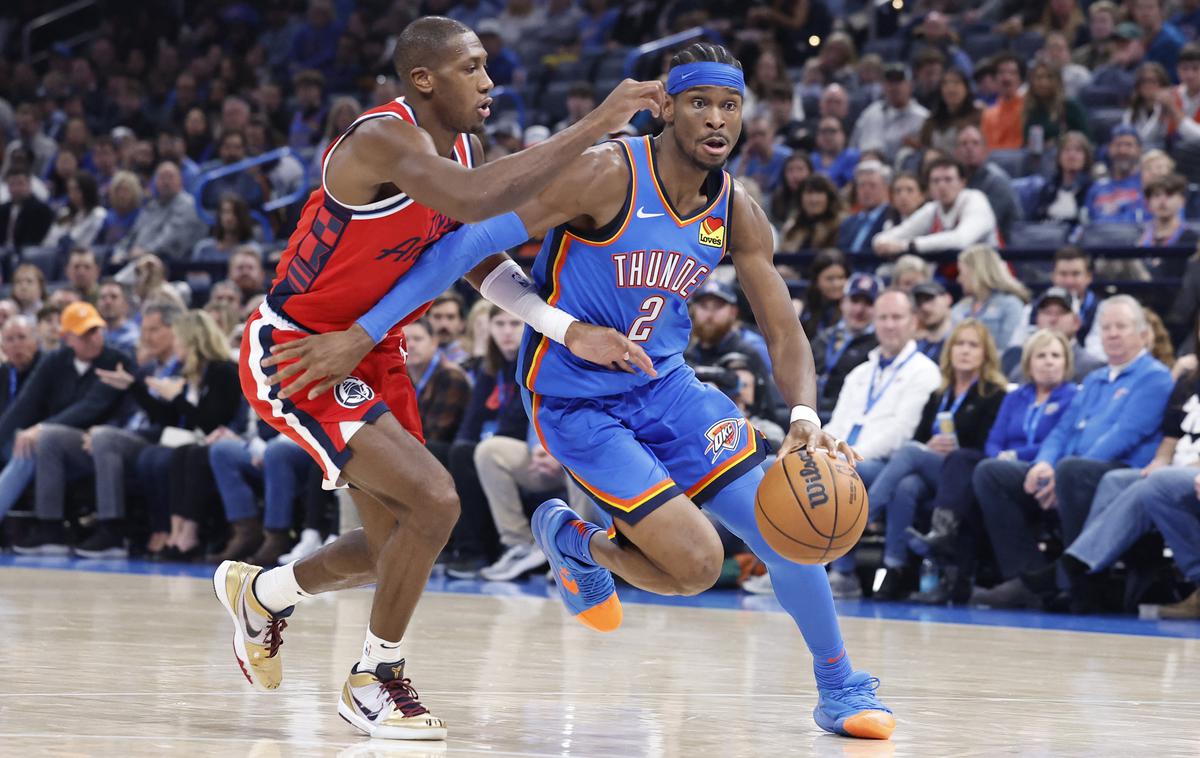 Oklahoma City Thunder | Oklahoma City Thunder je najbolj vroča ekipa lige NBA. Zmagala je že 13-krat zapored. | Foto Reuters