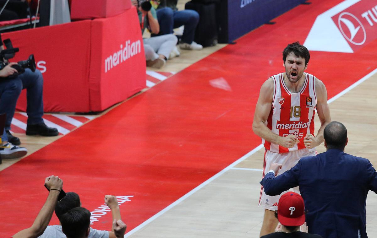 Crvena zvezda Mike Tobey | Mike Tobey je s Crveno zvezdo visoko premagal Fenerbahče. | Foto Guliverimage