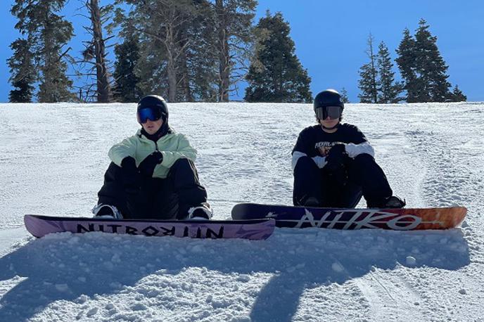 Maj Nekinc Tit Štante | Tit Štante in Naj Mekinc. 22-letnega Celjana čaka četrto, 19-letnega Ljubljančana pa drugo člansko svetovno prvenstvo.  | Foto Sloski Snowboard