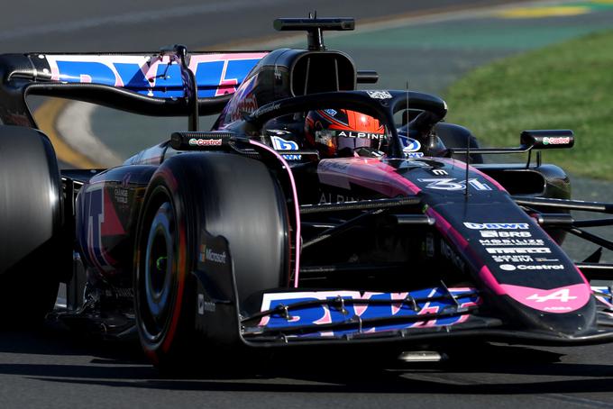 Alpine je tako slab, da je bil Esteban Ocon vesel 15. mesta. | Foto: Reuters