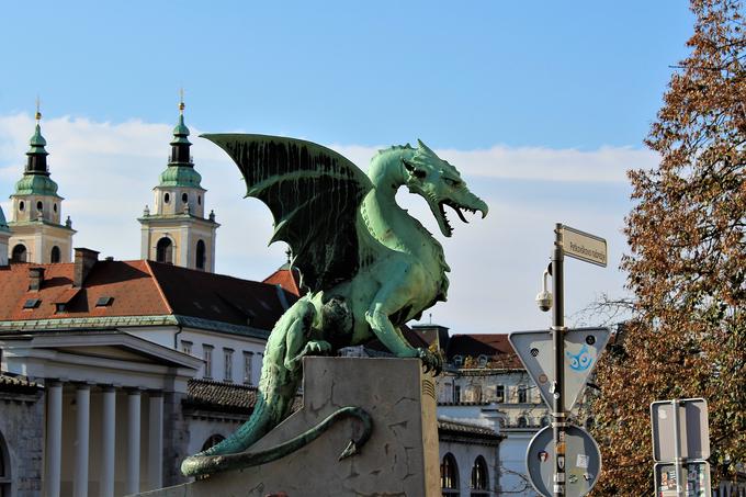 Ljubljana Zmajski most | Foto: Pixabay