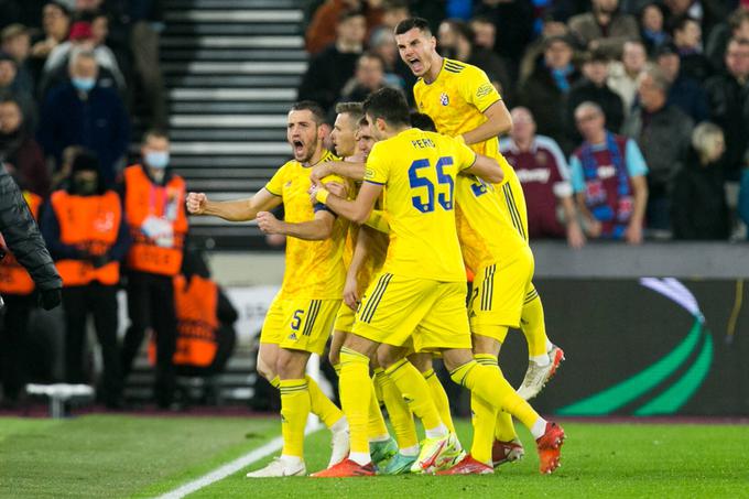 Zagrebški Dinamo bo ime tekmeca v play-offu za osmino finala evropske lige izvedel v ponedeljek. | Foto: Guliverimage/Vladimir Fedorenko