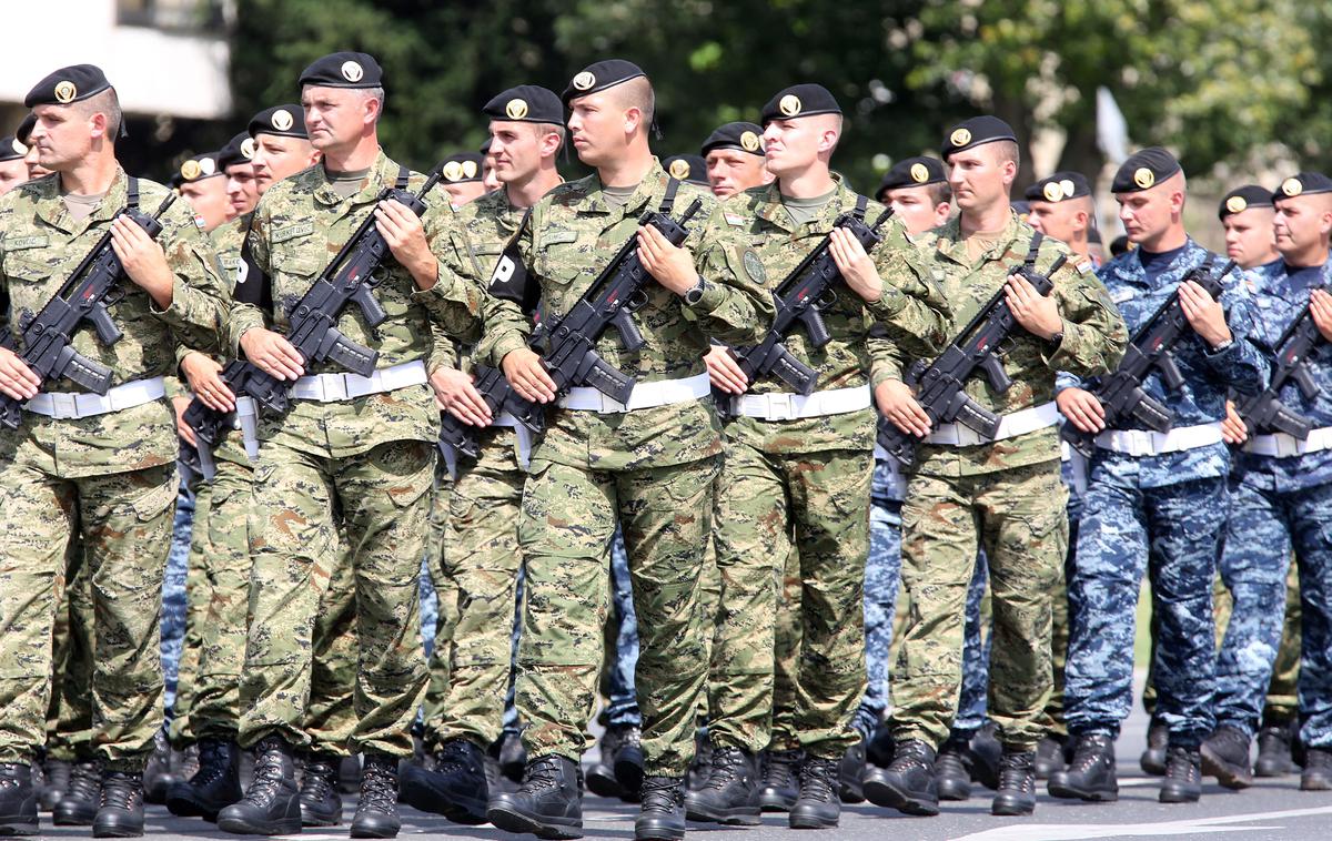 hrvaška vojska hrvaški vojaki | Pripadniki hrvaških oboroženih sil. | Foto STA