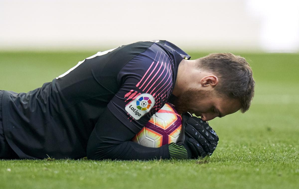 Jan Oblak | Jan Oblak bo danes z Atleticom odprl novo evropsko sezono. | Foto Getty Images