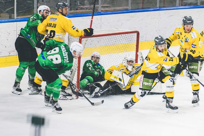 HK SŽ Olimpija : Pustertal | Olimpija je klonila z 2:4. | Foto Grega Valančič/Sportida