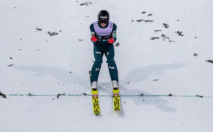 Peter Prevc je opravil najboljša skoka v tej sezoni. | Foto: Sportida