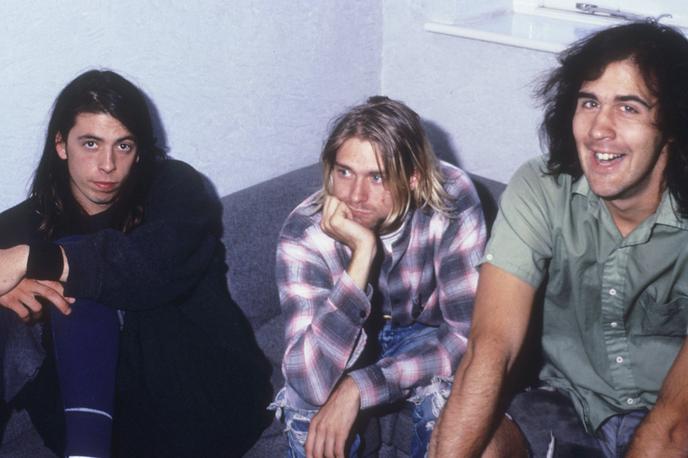 Nirvana | Člani skupine Nirvana Dave Grohl, Kurt Cobain in Chris Novoselic leta 1991, ko so izdali album Nevermind.  | Foto Guliverimage/Imago Lifestyle