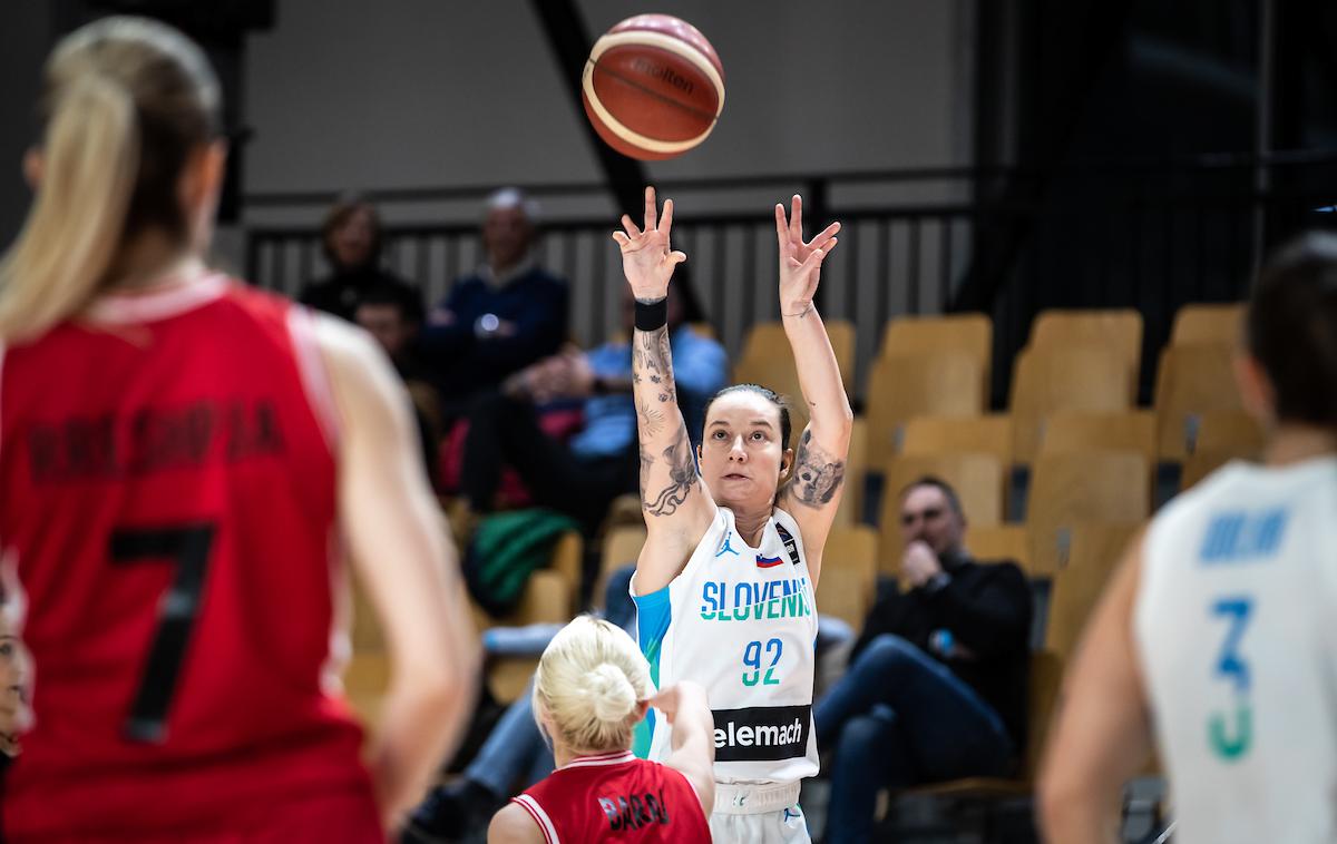 Slovenija : Albanija, slovenska ženska košarkarska reprezentanca Nika Barič | Nika Barič se je morala posloviti od slovenske reprezentance. | Foto Matic Klanšek Velej/Sportida