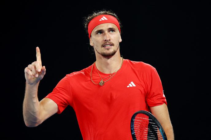 Alexander Zverev | Alexander Zverev je napredoval po treh nizih. | Foto Reuters