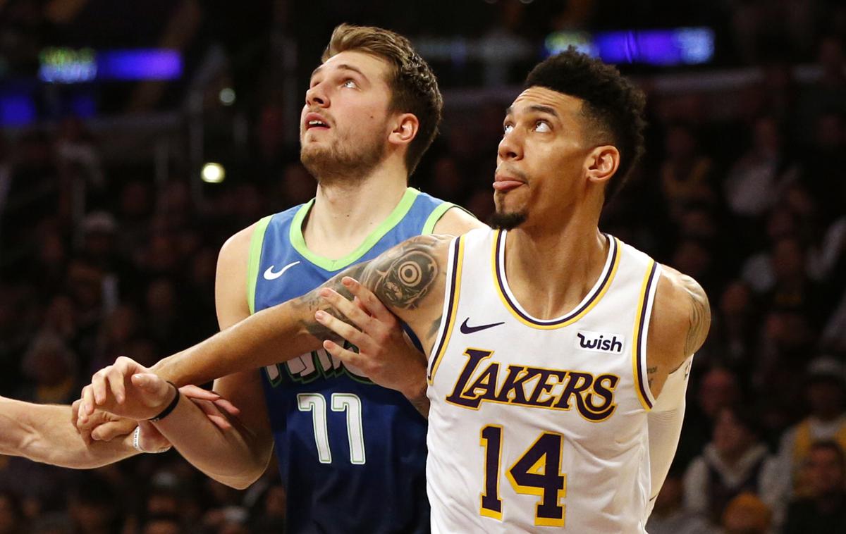 Dončić in Green | Ljubljanska znanca: Luka Dončić in nekdanji košarkar Olimpije Danny Green | Foto Getty Images