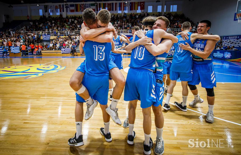 Fiba EP U18: Slovenija - Grčija za bron