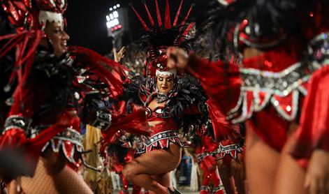 Pustni karneval v Riu de Janeiru najboljši doslej #foto #video