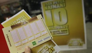 Rekordni Eurojackpot si bo razdelilo 10 Fincev