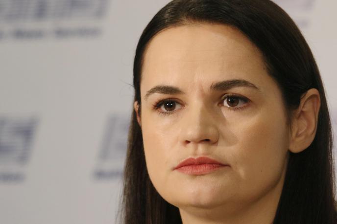 Svetlana Tihanovska | Svetlana Tihanovska je bila na predsedniških volitvah protikandidatka Aleksandru Lukašenku.  | Foto Reuters