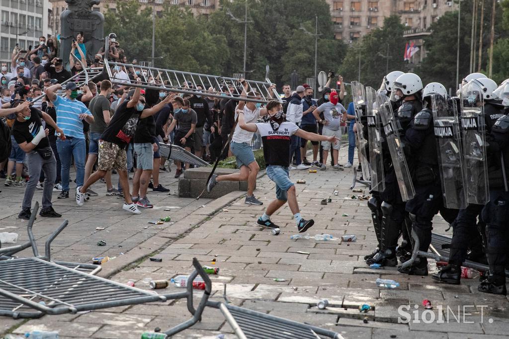 Protesti v Beogradu