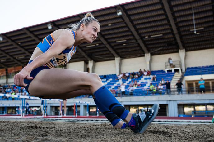 Neja Filipič, atletski pokal Slovenije, prvi dan | Neja Filipič se je povsem približala osebnemu rekordu in končala na tretjem mestu. | Foto Grega Valančič/Sportida