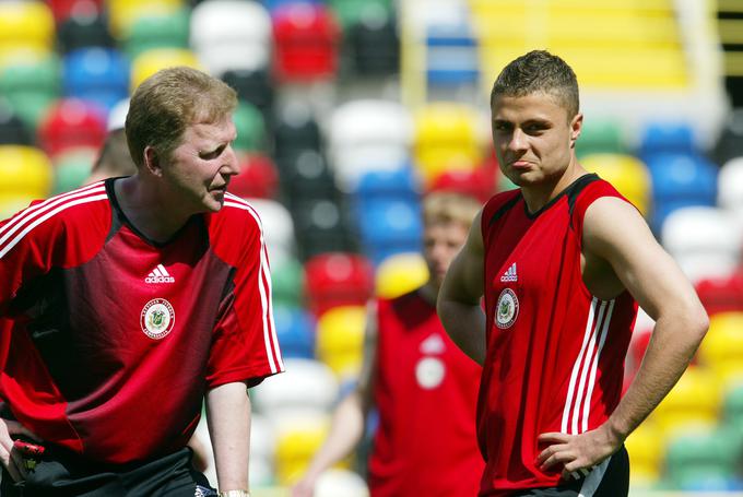 Aleksandrs Starkovs je vodil Latvijo na EP 2004, kjer je bil prvi zvezdnik napadalec Maris Verpakovskis. | Foto: Reuters