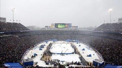 Tekma na prostem za nov rekord lige NHL