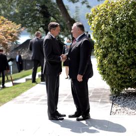 Mike Pompeo Borut Pahor