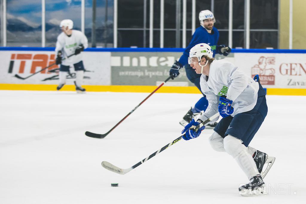 slovenska hokejska reprezentanca, trening, Bled