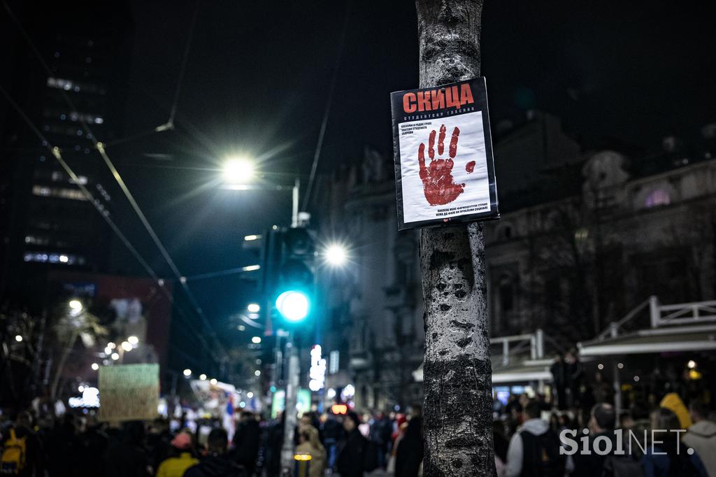 Protesti Beograd 15.03