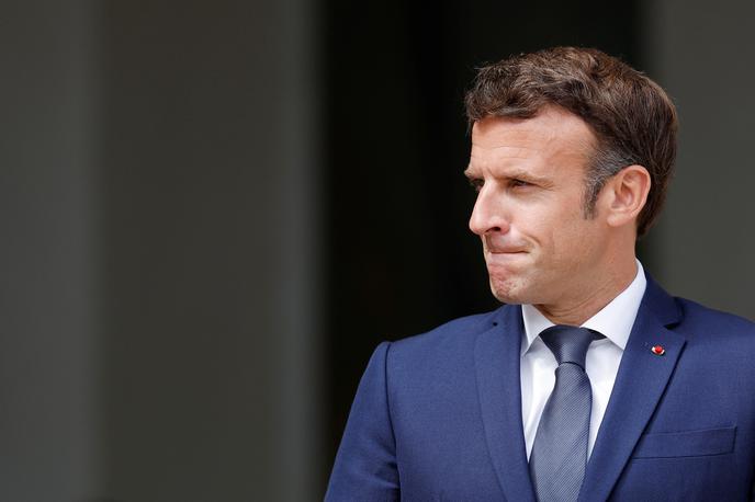 Emmanuel Macron | "Že nekaj let živimo konec tega, kar bi lahko imenovali izobilje. Konec neomejenih količin denarja, izdelkov, tehnologij, ki so nam ves čas na razpolago," je dejal Macron in opozoril, da bo treba, če želimo obvarovati zdajšnji sistem, ki temelji na svobodi, tudi kaj žrtvovati. | Foto Reuters