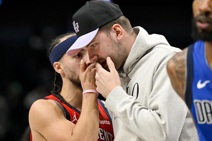 Luka Dončić | Luka Dončić je izpustil še drugo zaporedno tekmo, skupno šesto v sezoni. | Foto Reuters