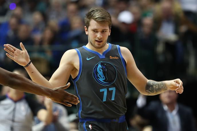 Luka Dončić | Luka Dončić v tej sezoni v povprečju dosega 17,8 točke. | Foto Guliver/Getty Images