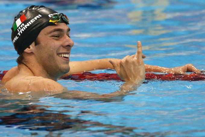 Gregorio Paltrinieri je še izboljšal lastno rekordno znamko. | Foto: Reuters