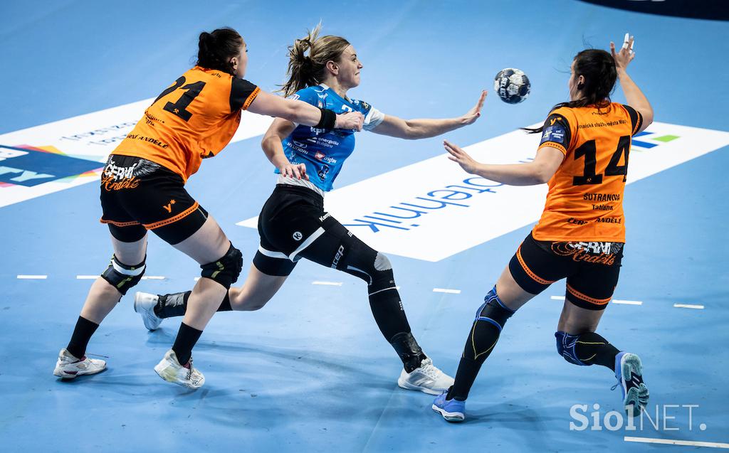 EHF liga prvakinj: Krim Mercator - Banik Most