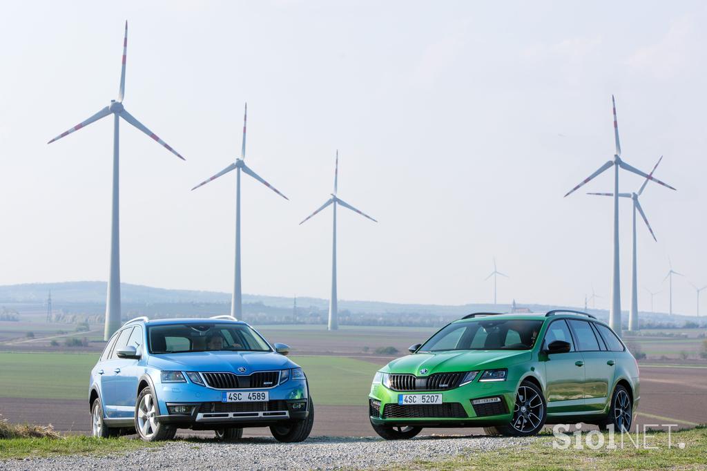 Škoda octavia scout - prva vožnja