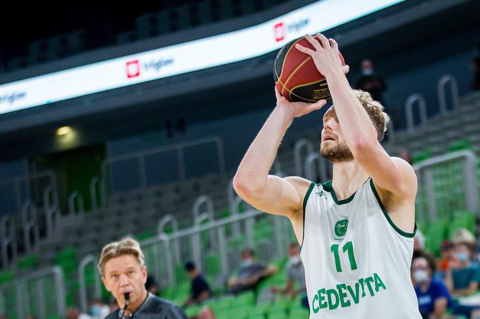 KK Cedevita Olimpija : Bayern Basketball, Jaka Blažič | Foto: Žiga Zupan/Sportida