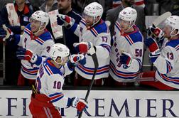 New York Rangers potrdili vrh v metropolitanski skupini