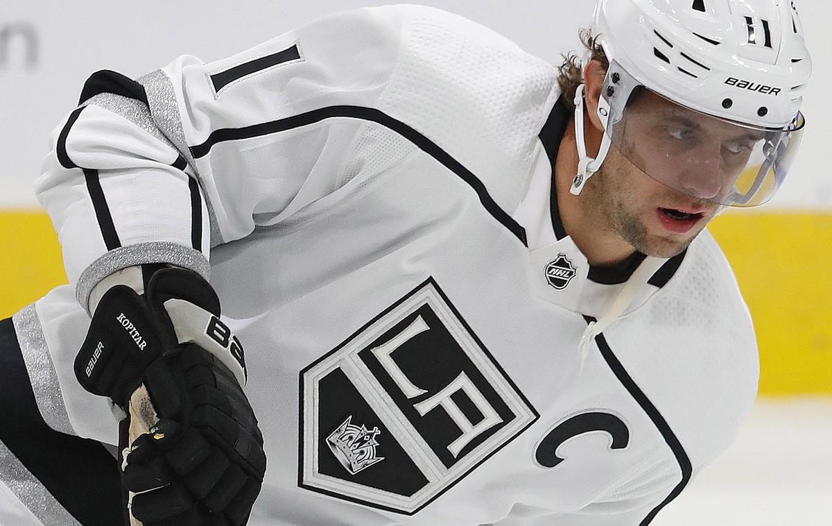 Anže Kopitar | Kopitar in soigralci so v nedeljo premagali Oilers. | Foto Reuters