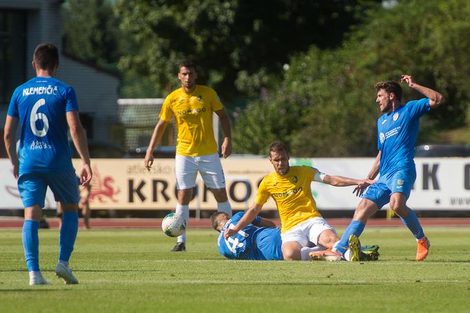 Domžale brez zmage ostajajo tudi po gostovanju pri novincu med prvoligaši, ljubljanskem Bravu. | Foto: Anže Petkovšek/Sportida