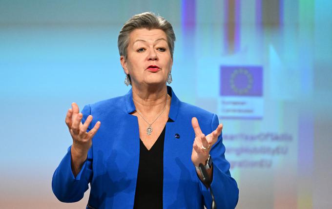 Ylva Johansson, evropska komisarka | Foto: Reuters