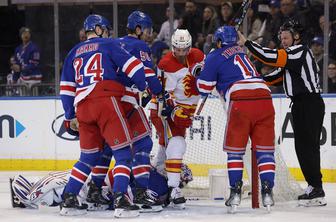 NY Rangers končali zmagovito serijo Calgaryja, Minnesota ugnala prvake