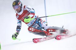 Hirscher z rekordno prednostjo do suverene zmage v Leviju