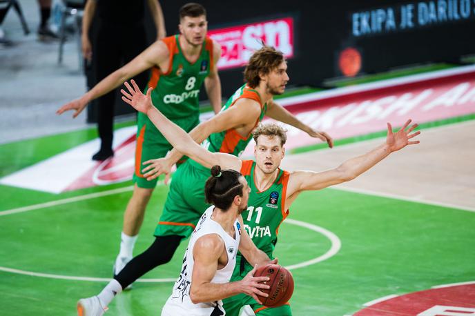 Cedevita Olimpija - Dolomiti Energia Trento | Olimpija je v Stožicah premagala italijansko ekipo Dolomiti energia Trento. | Foto Grega Valančič/Sportida